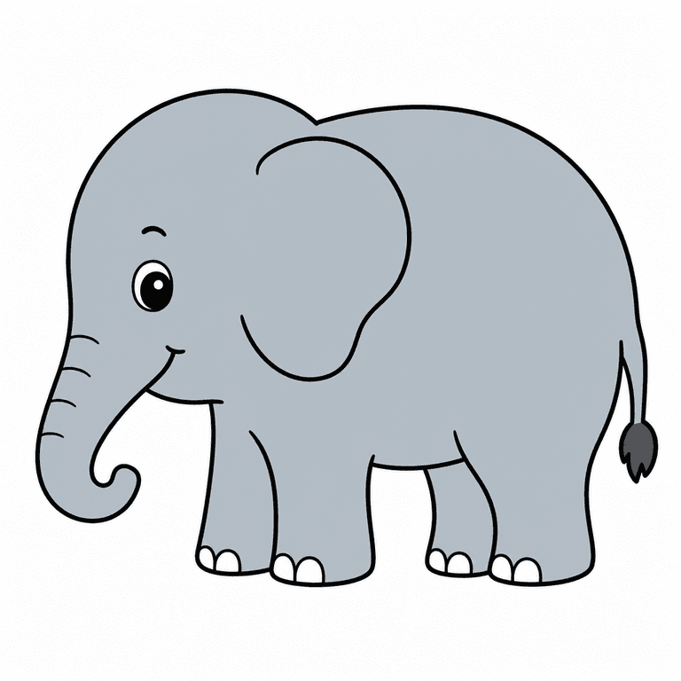 Conectar Puntos: Elefante