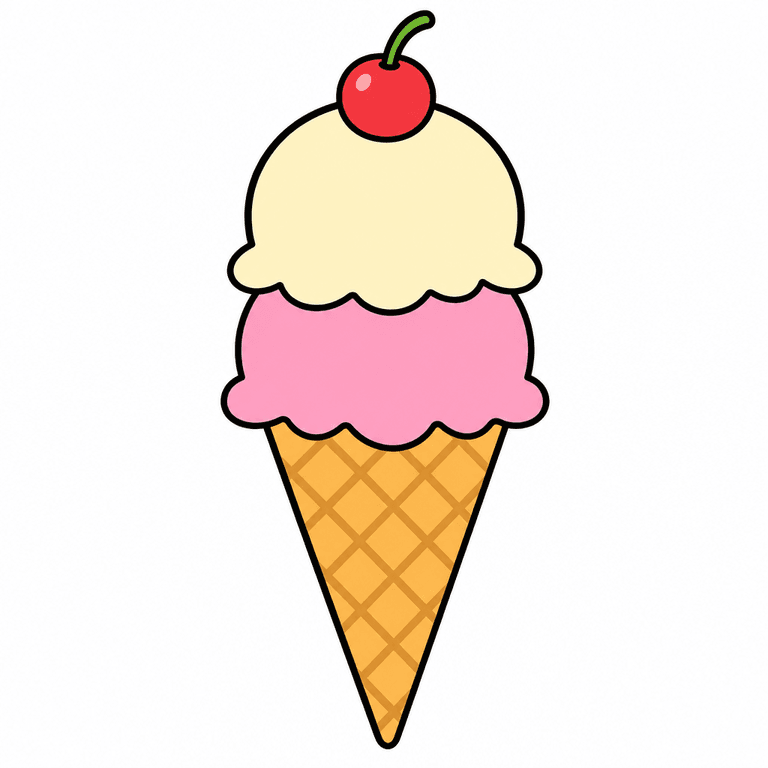 Conectar Puntos: Helado