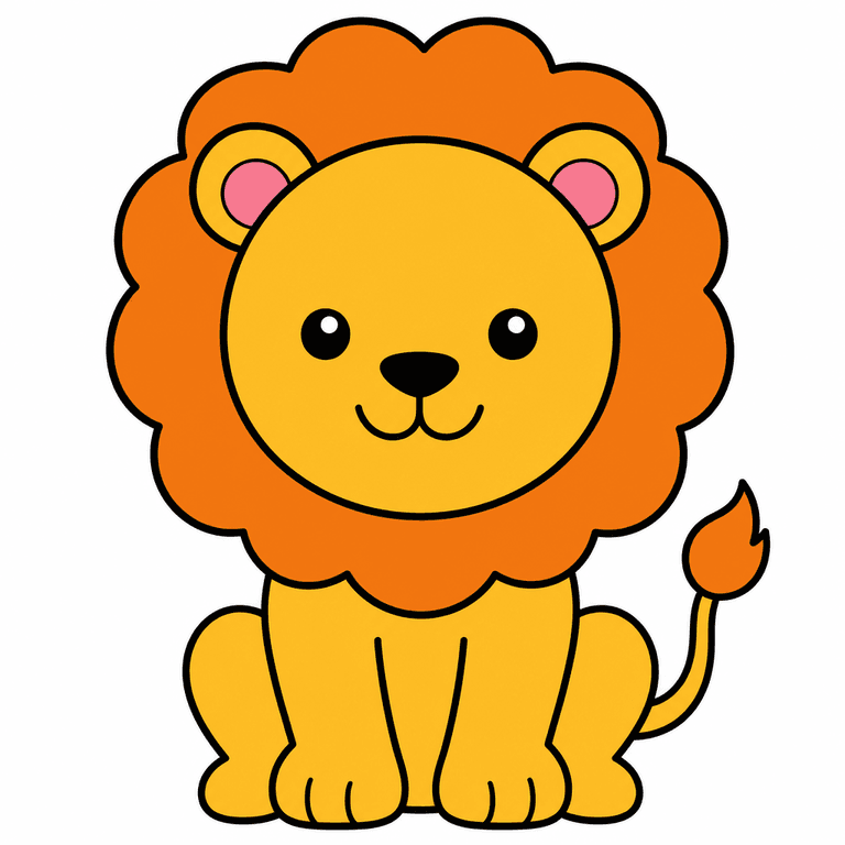 Relier les points: Lion