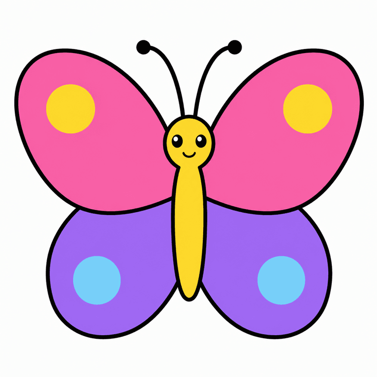 Connect the Dots: Butterfly