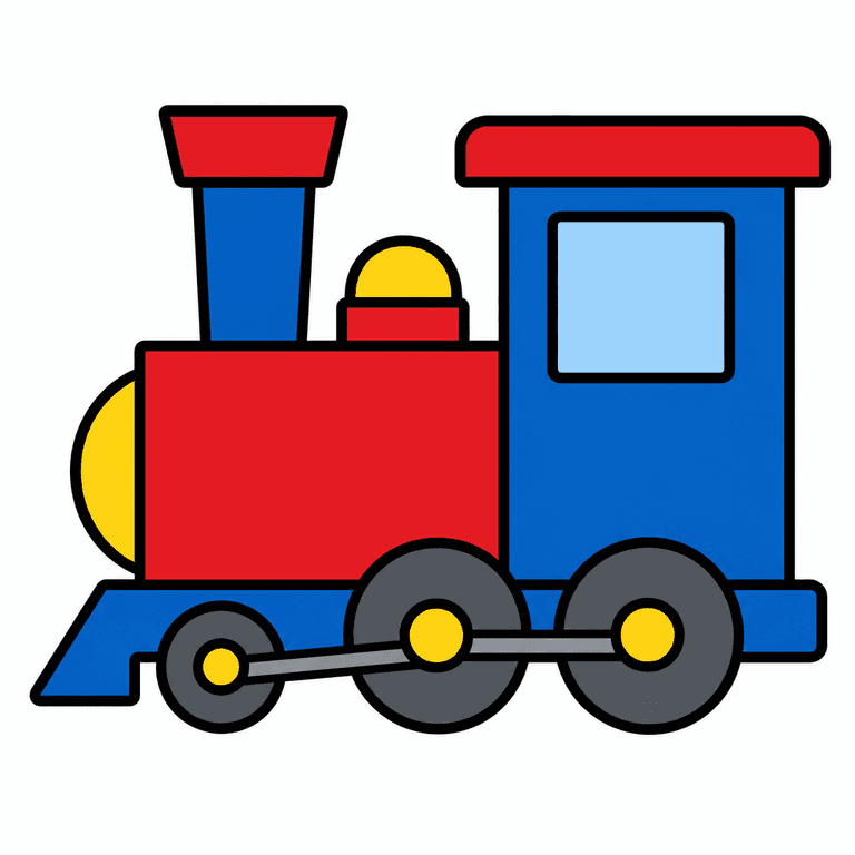 Conectar Puntos: Tren