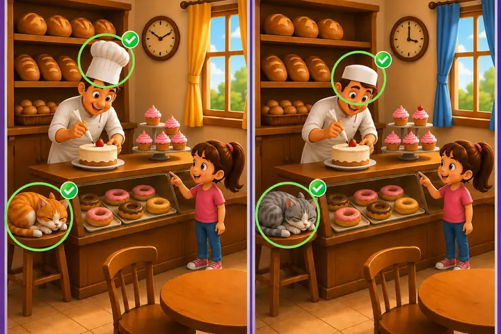 Spot the differences