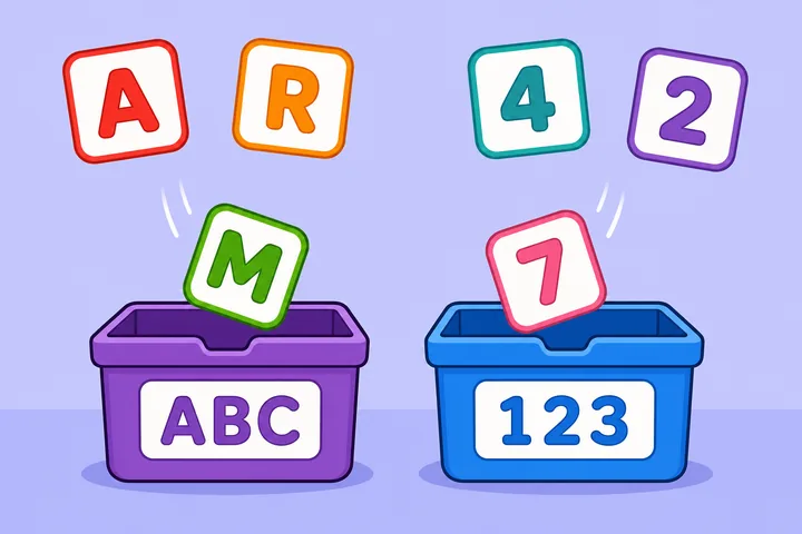 Letters & Numbers