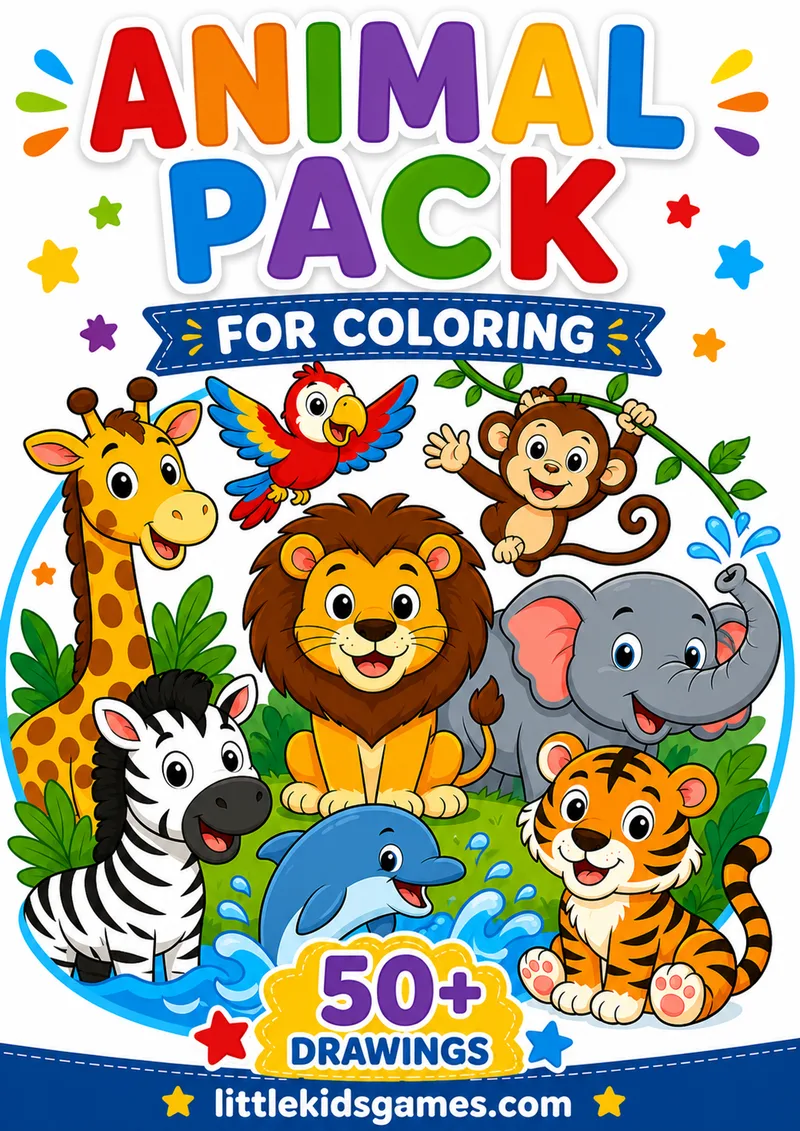 My Animal Coloring Book